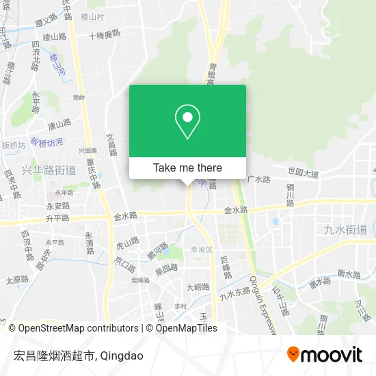 宏昌隆烟酒超市 map