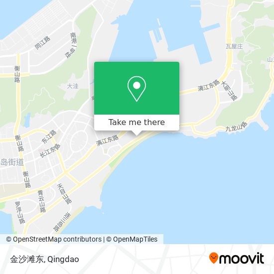 金沙滩东 map