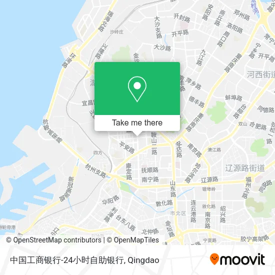 中国工商银行-24小时自助银行 map