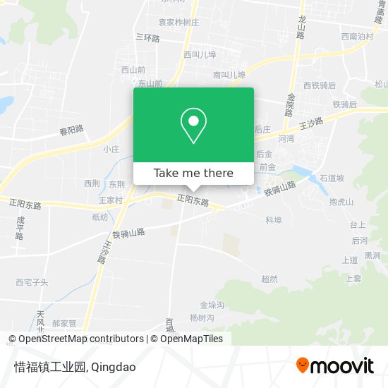 惜福镇工业园 map