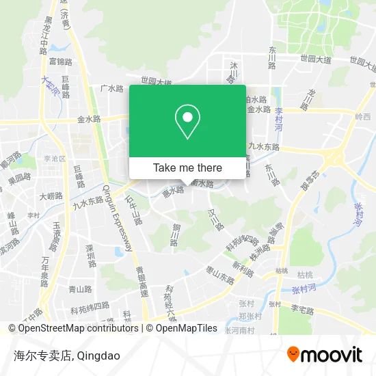 海尔专卖店 map