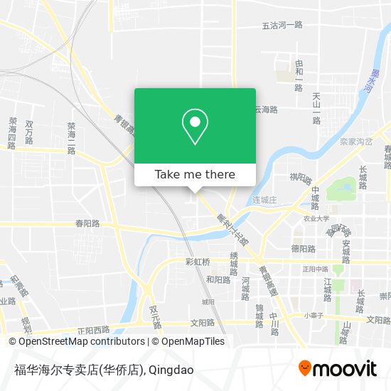 福华海尔专卖店(华侨店) map