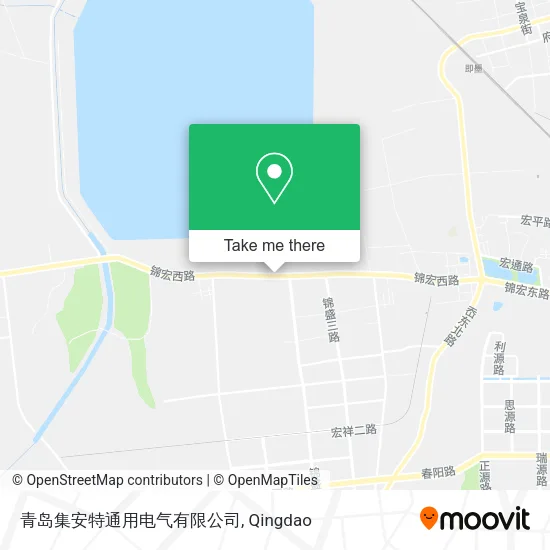 青岛集安特通用电气有限公司 map