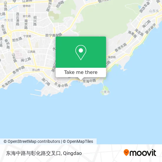 东海中路与彰化路交叉口 map