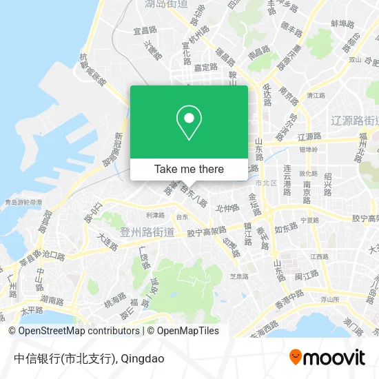 中信银行(市北支行) map