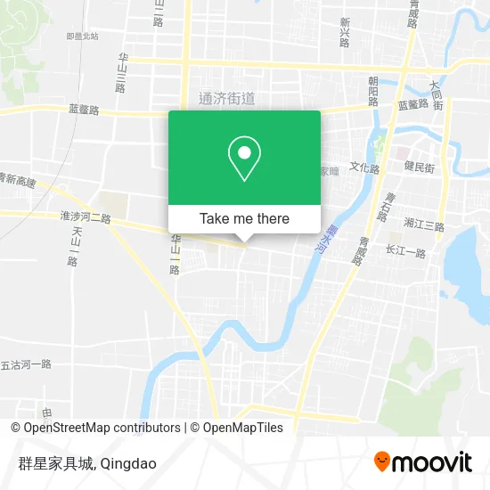 群星家具城 map
