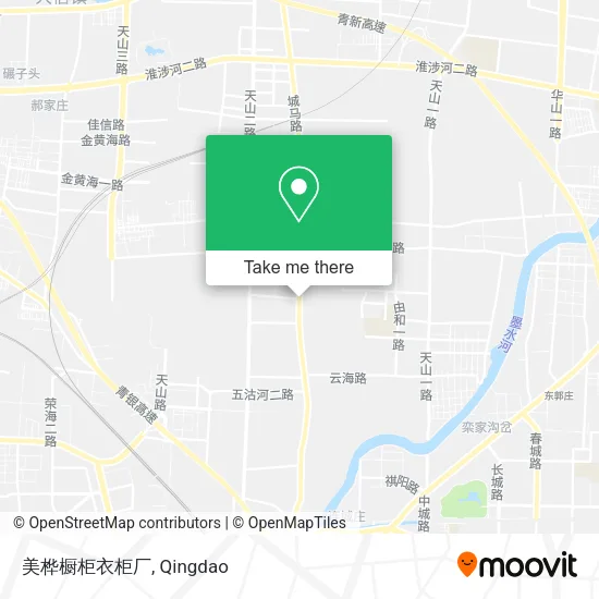 美桦橱柜衣柜厂 map