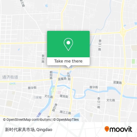 新时代家具市场 map