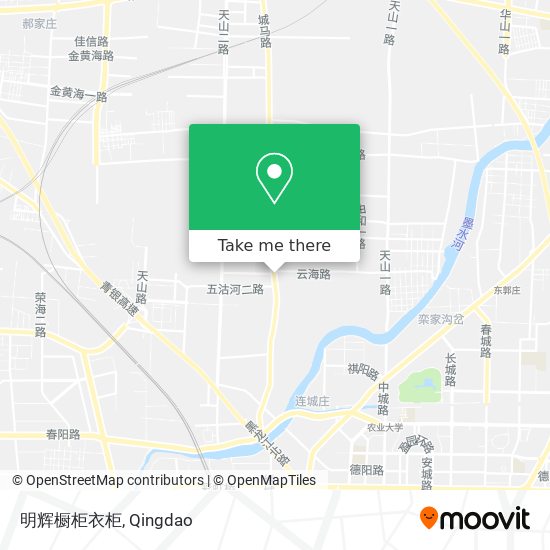 明辉橱柜衣柜 map