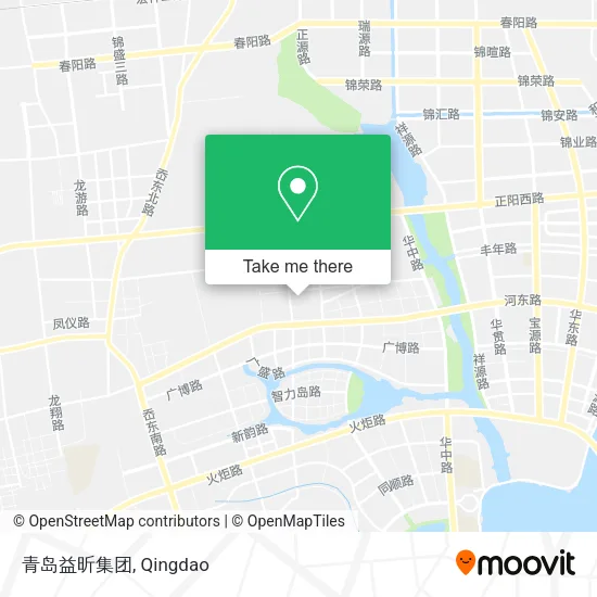 青岛益昕集团 map