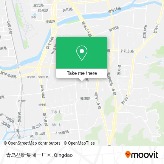 青岛益昕集团一厂区 map