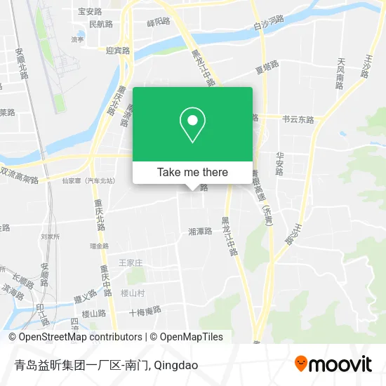 青岛益昕集团一厂区-南门 map