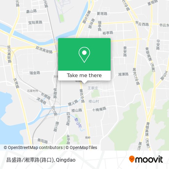 昌盛路/湘潭路(路口) map