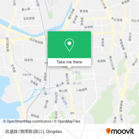 昌盛路/湘潭路(路口) map