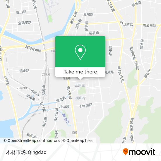 木材市场 map