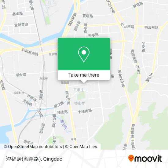 鸿福居(湘潭路) map