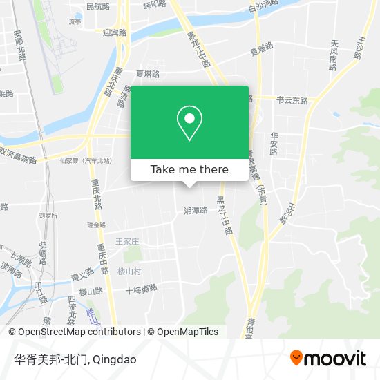 华胥美邦-北门 map