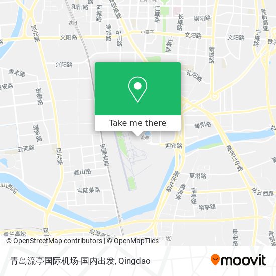 青岛流亭国际机场-国内出发 map