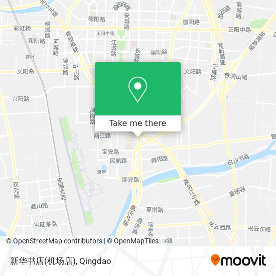 新华书店(机场店) map