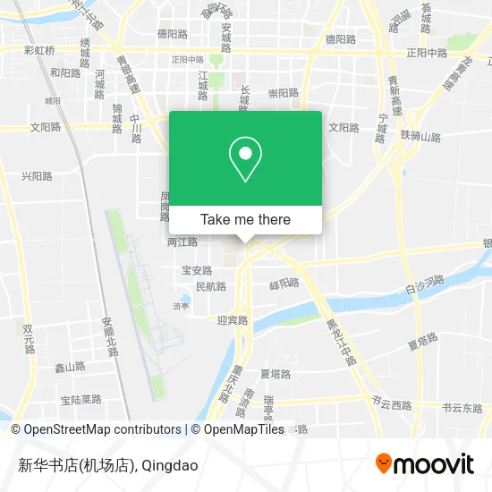 新华书店(机场店) map
