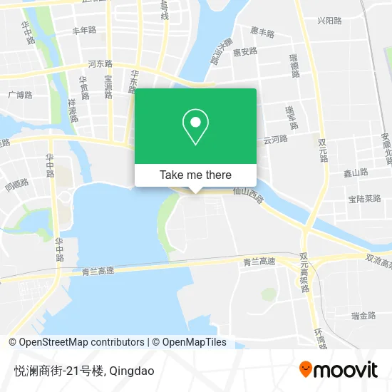 悦澜商街-21号楼 map