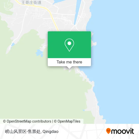 崂山风景区-售票处 map
