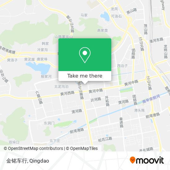 金铭车行 map