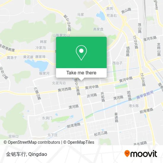 金铭车行 map
