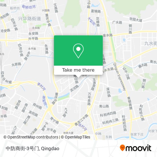 中防商街-3号门 map