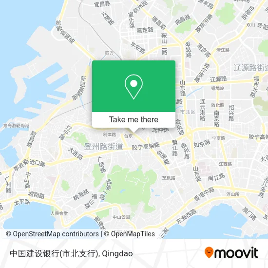 中国建设银行(市北支行) map