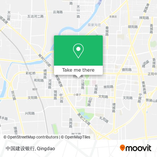 中国建设银行 map