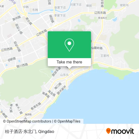 桔子酒店-东北门 map