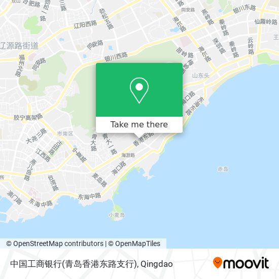 中国工商银行(青岛香港东路支行) map