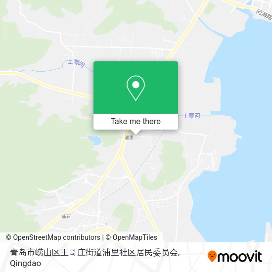 青岛市崂山区王哥庄街道浦里社区居民委员会 map