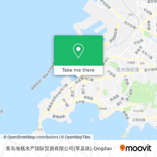青岛海栈水产国际贸易有限公司(莘县路) map