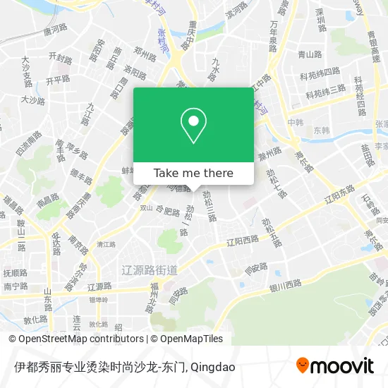 伊都秀丽专业烫染时尚沙龙-东门 map
