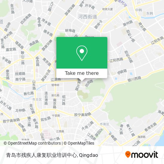 青岛市残疾人康复职业培训中心 map