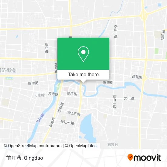 前汀巷 map