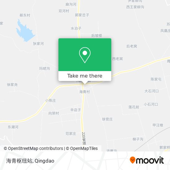 海青枢纽站 map