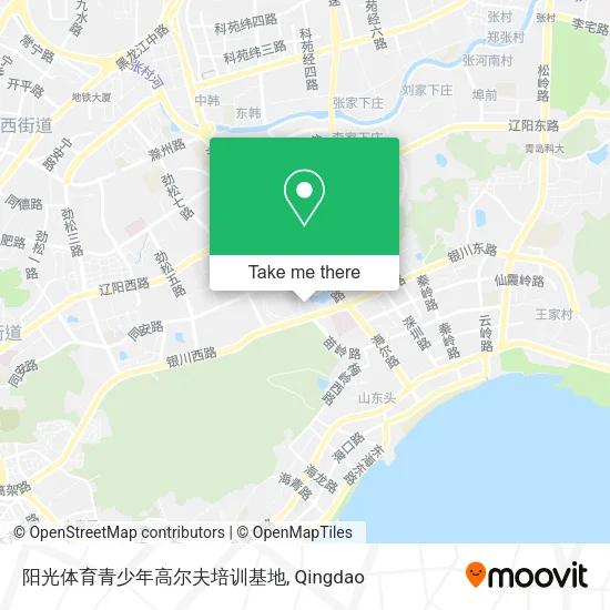 阳光体育青少年高尔夫培训基地 map