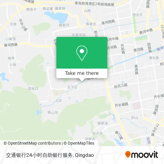 交通银行24小时自助银行服务 map