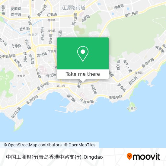 中国工商银行(青岛香港中路支行) map