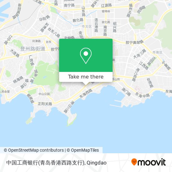 中国工商银行(青岛香港西路支行) map