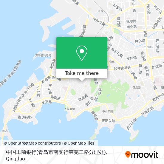 中国工商银行(青岛市南支行莱芜二路分理处) map