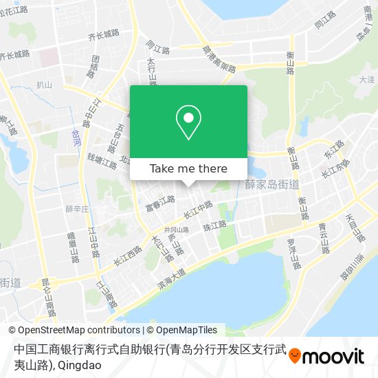 中国工商银行离行式自助银行(青岛分行开发区支行武夷山路) map