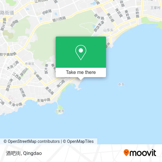 酒吧街 map