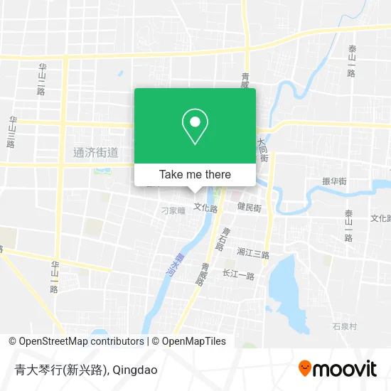 青大琴行(新兴路) map