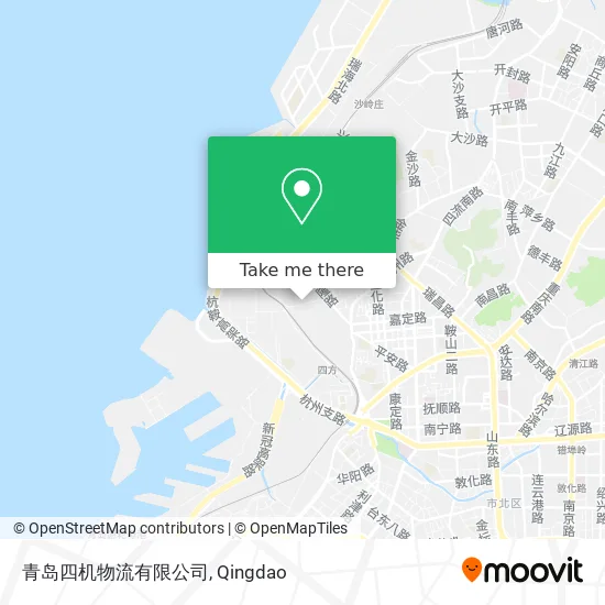 青岛四机物流有限公司 map