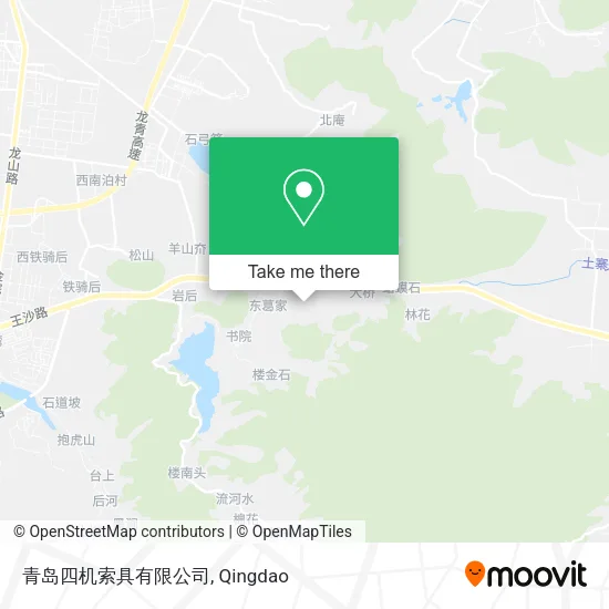 青岛四机索具有限公司 map
