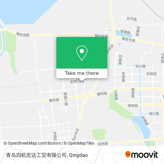 青岛四机宏达工贸有限公司 map